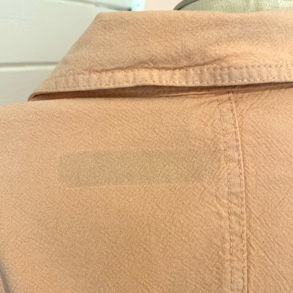 Vintage ‘LA Seat Covers’ Peach Shirt, 70s/80s, Size M - Picture 8 of 8